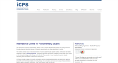Desktop Screenshot of parlicentre.org